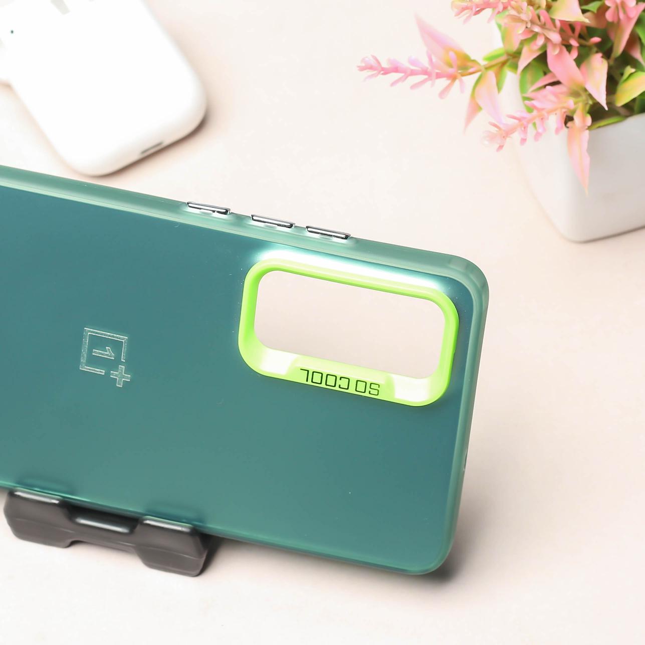 Green Rgiem Slim Slicone Non-Yellowing Protective Case for Oneplus Nord CE 4 Lite