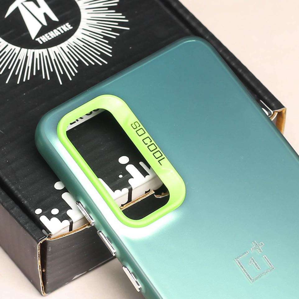 Green Rgiem Slim Slicone Non-Yellowing Protective Case for Oneplus Nord CE 4 Lite