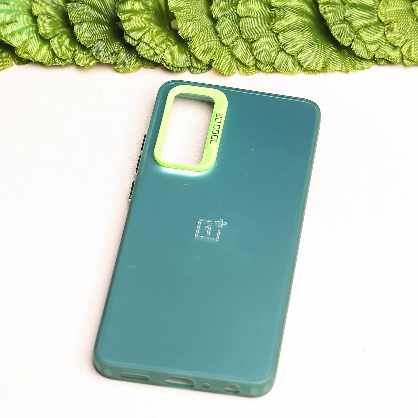 Green Rgiem Slim Slicone Non-Yellowing Protective Case for Oneplus Nord CE 4 Lite