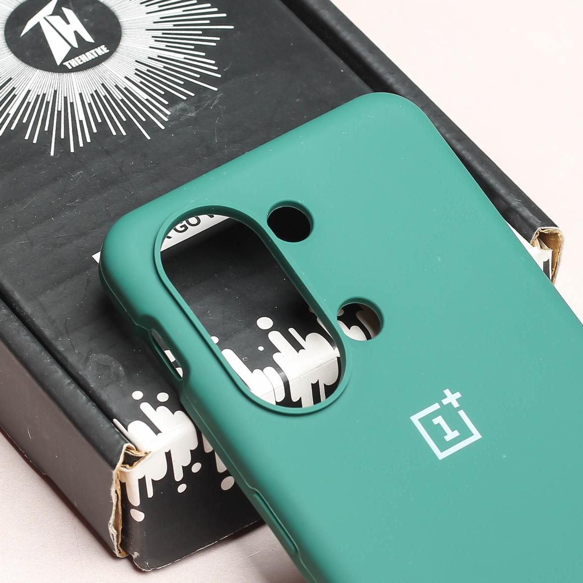 Green Original Silicone case for Oneplus Nord 3