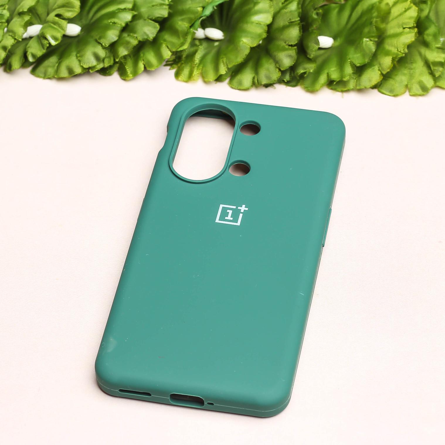 Green Original Silicone case for Oneplus Nord 3