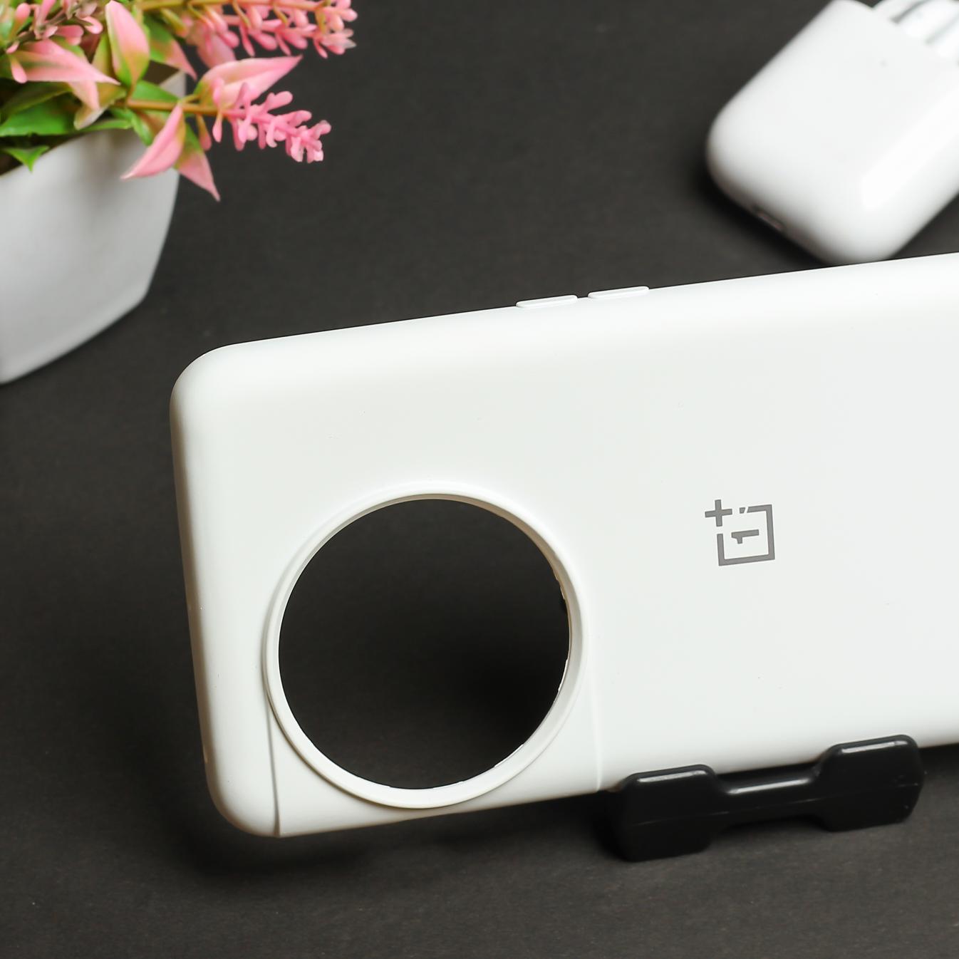 White Original Silicone case for Oneplus 13R
