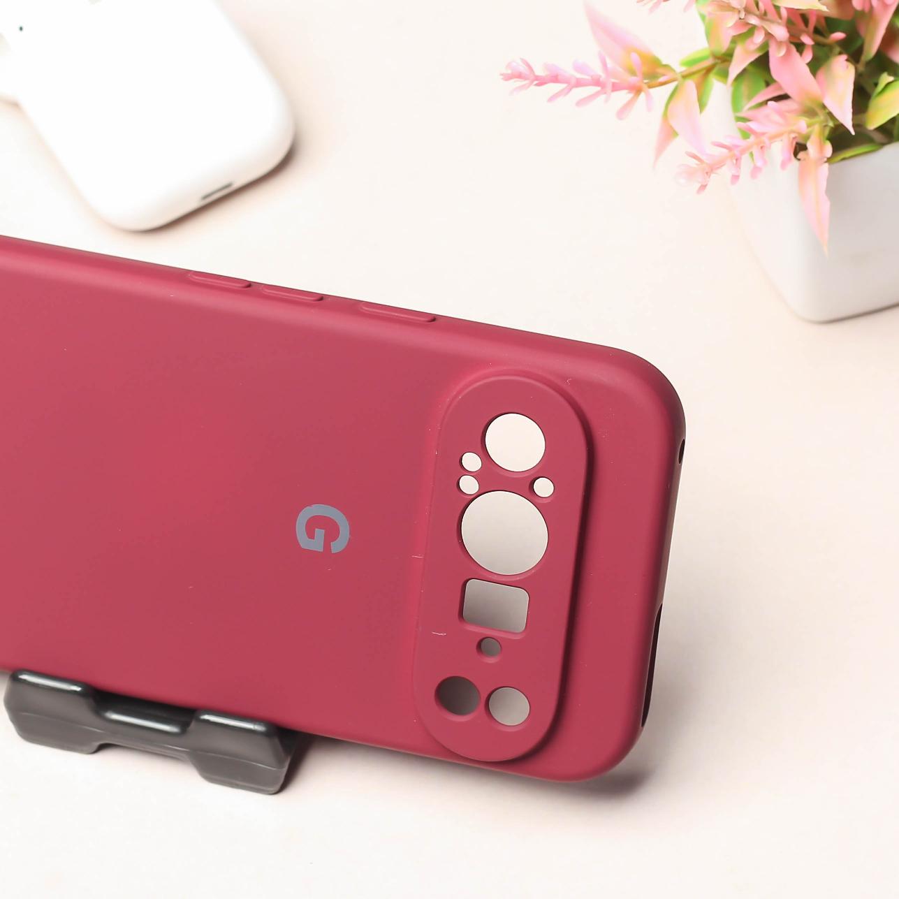 Mehroon Camera Original Silicone case for Google Pixel 9