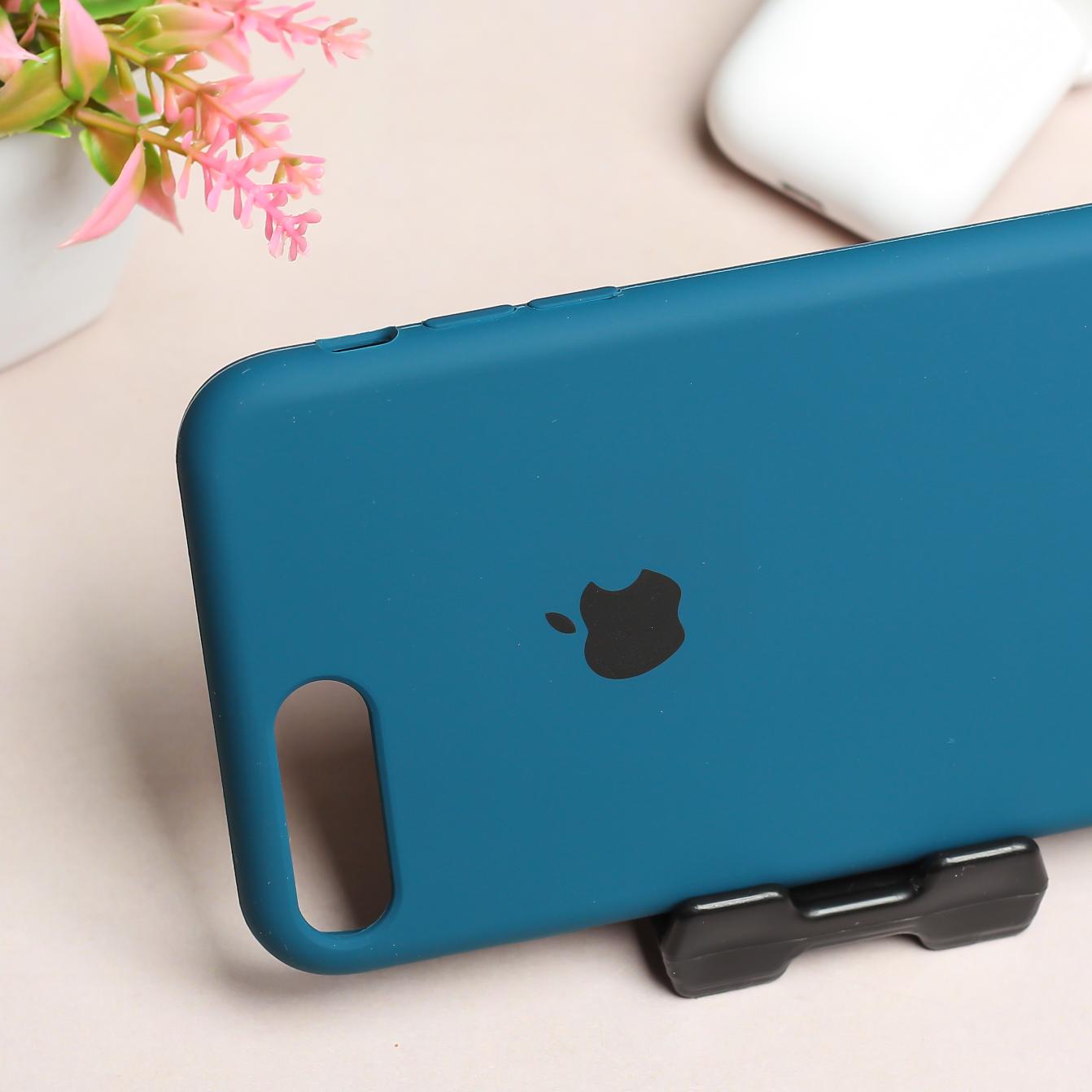 Cosmic Blue Original Silicone case for Apple iphone 7 Plus