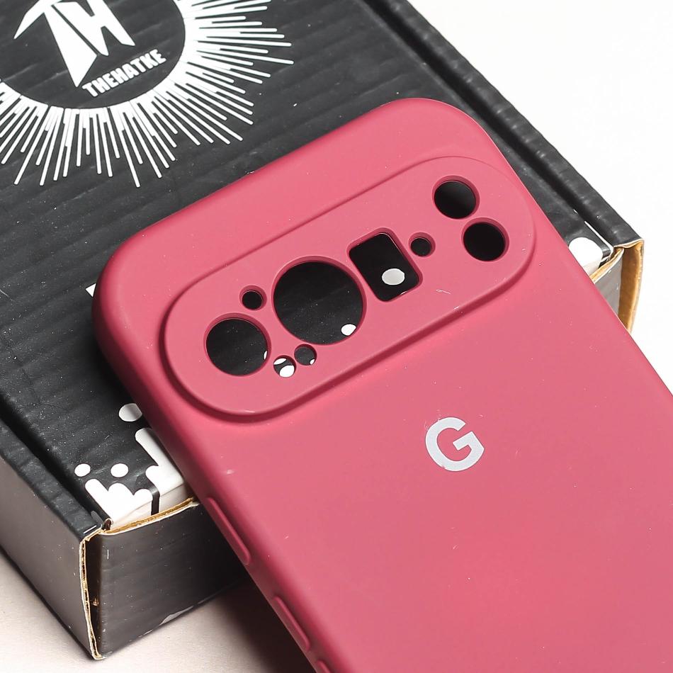Mehroon Camera Original Silicone case for Google Pixel 9