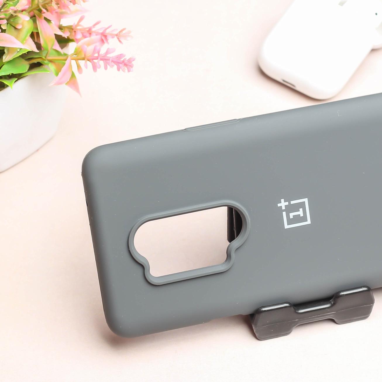 Grey Original Silicone case for Oneplus 8 Pro