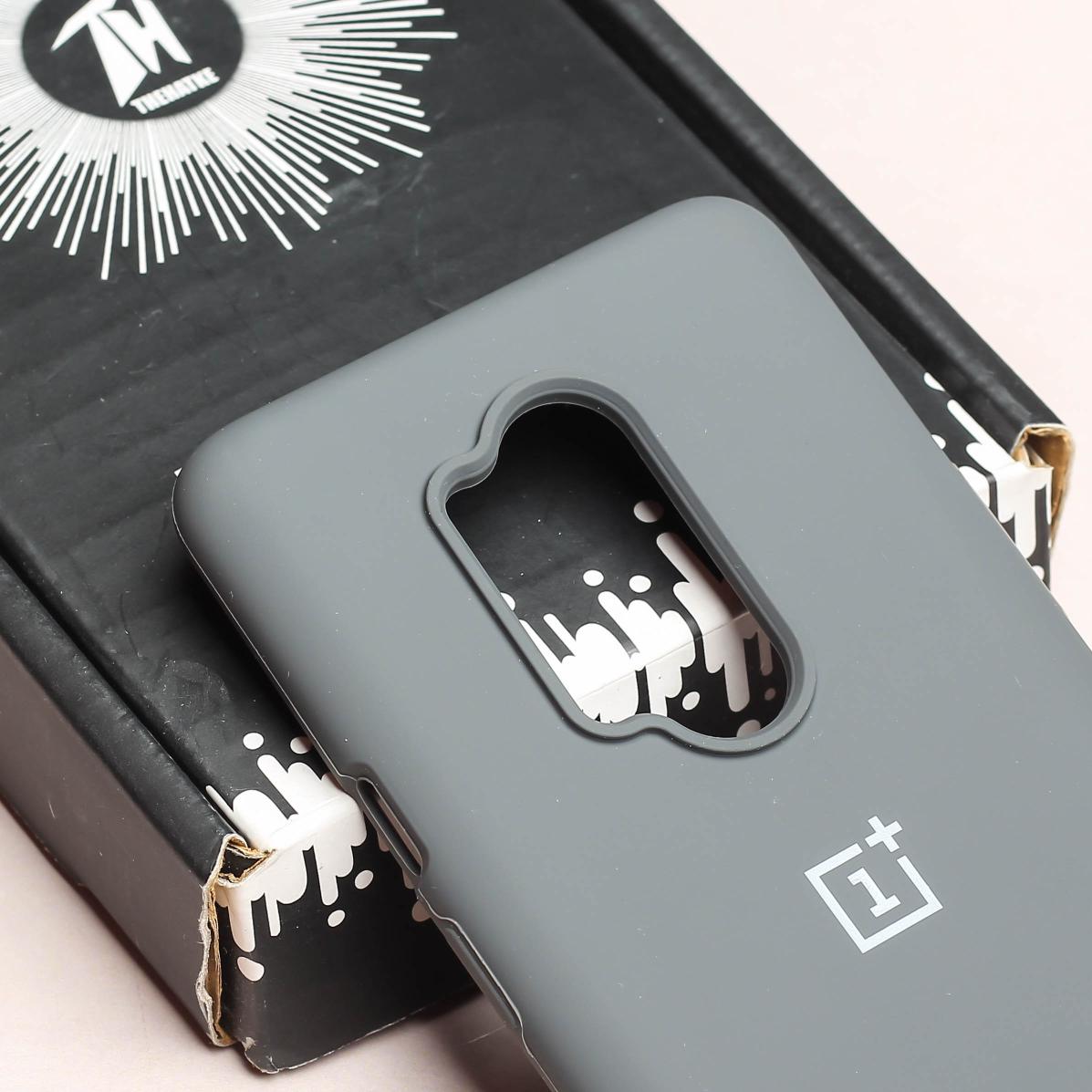 Grey Original Silicone case for Oneplus 8 Pro