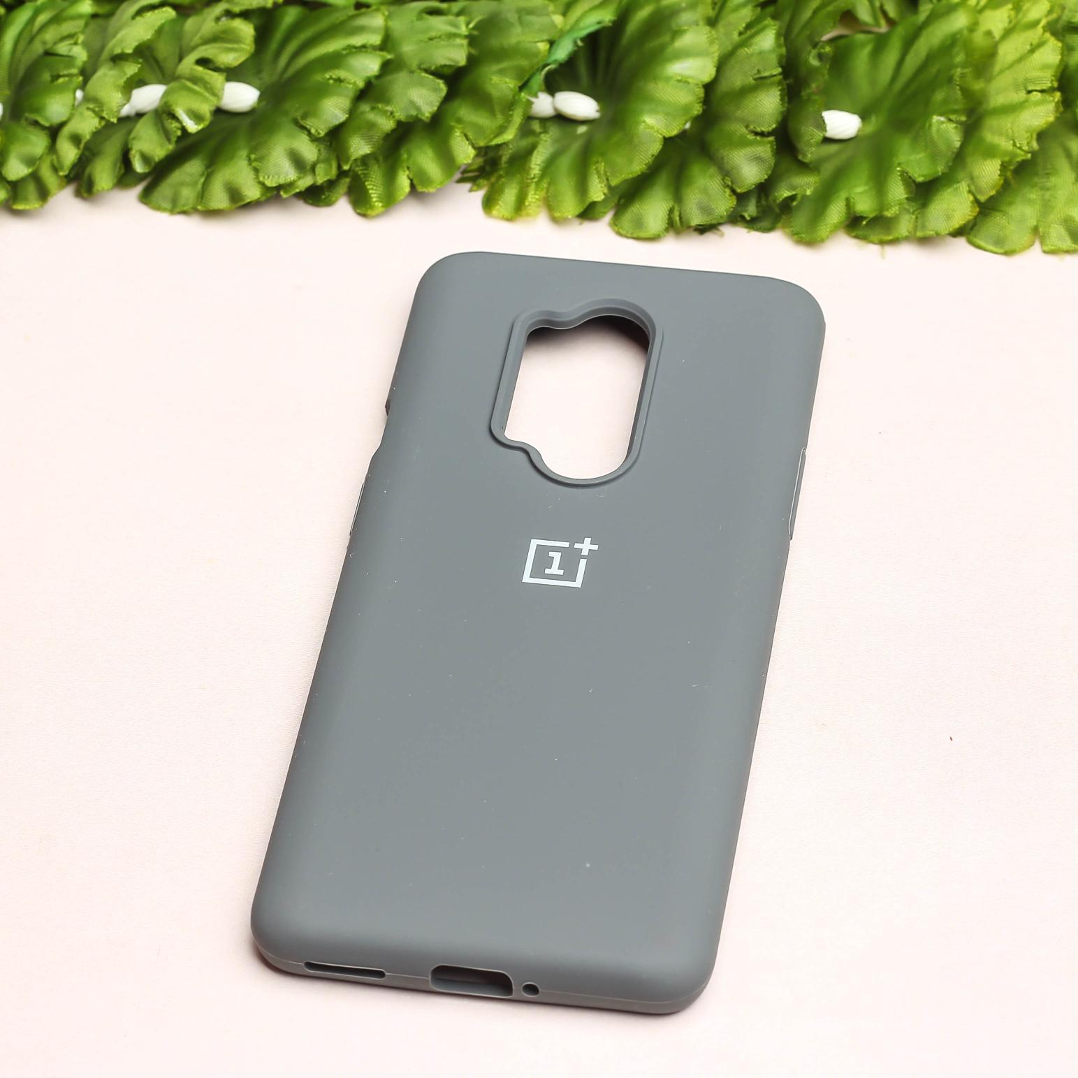 Grey Original Silicone case for Oneplus 8 Pro