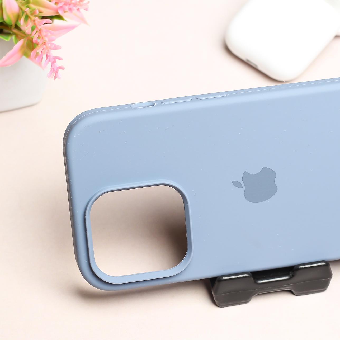 Pastel Purple Original Silicone case for Apple iphone 15 Pro Max