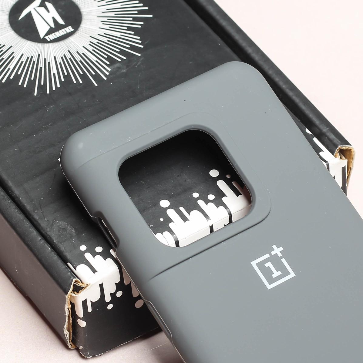 Grey Original Silicone case for Oneplus 10T