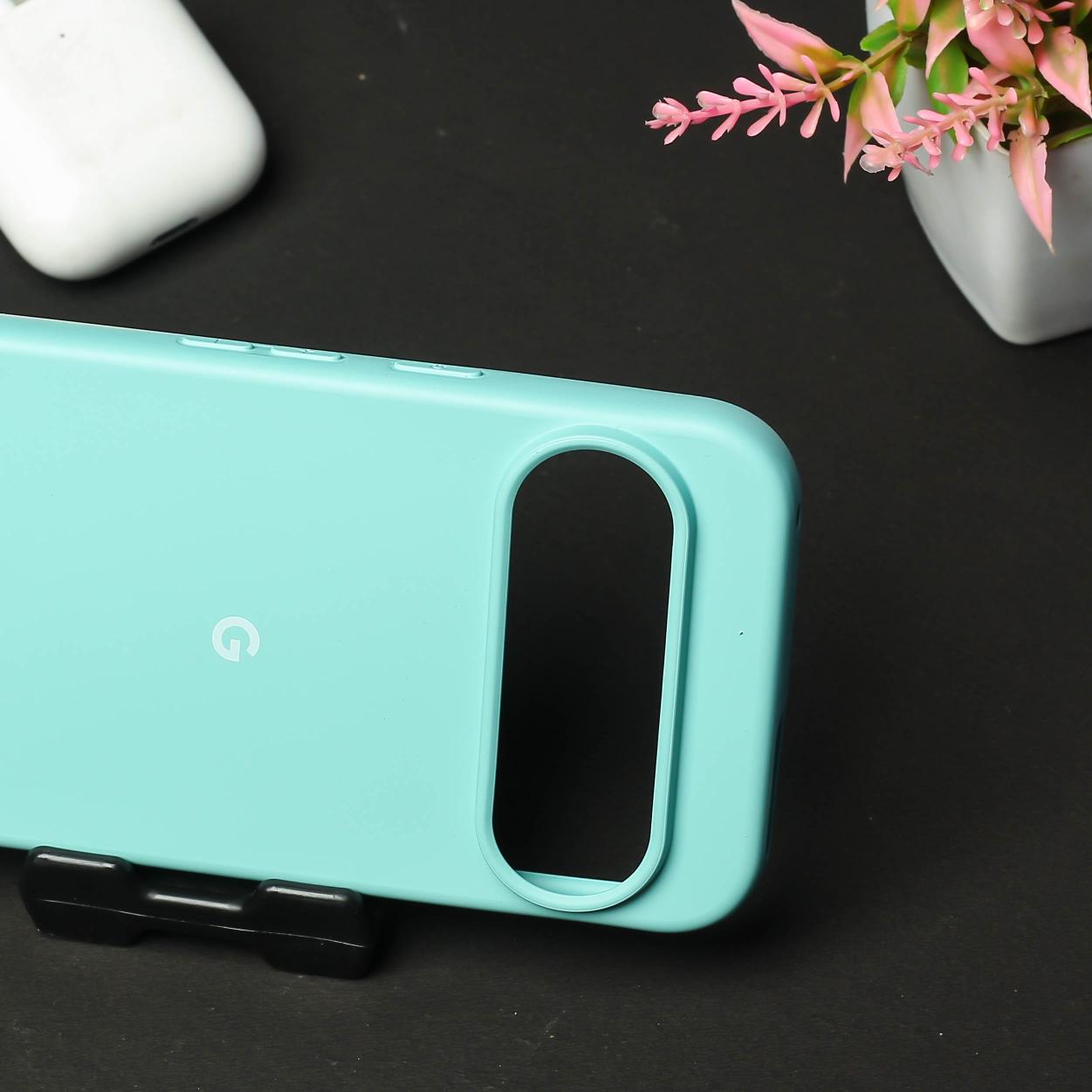 Light Blue Original Silicone case for Google Pixel 9 Pro