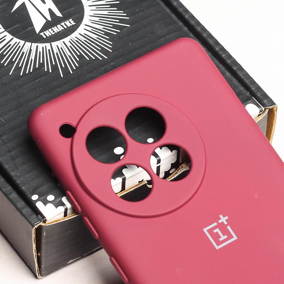 Mehroon Camera Original Silicone case for Oneplus 12