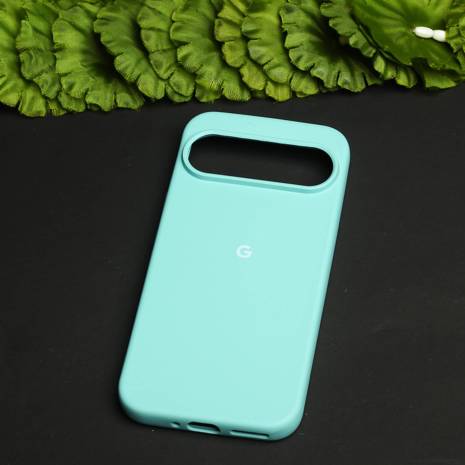 Light Blue Original Silicone case for Google Pixel 9 Pro