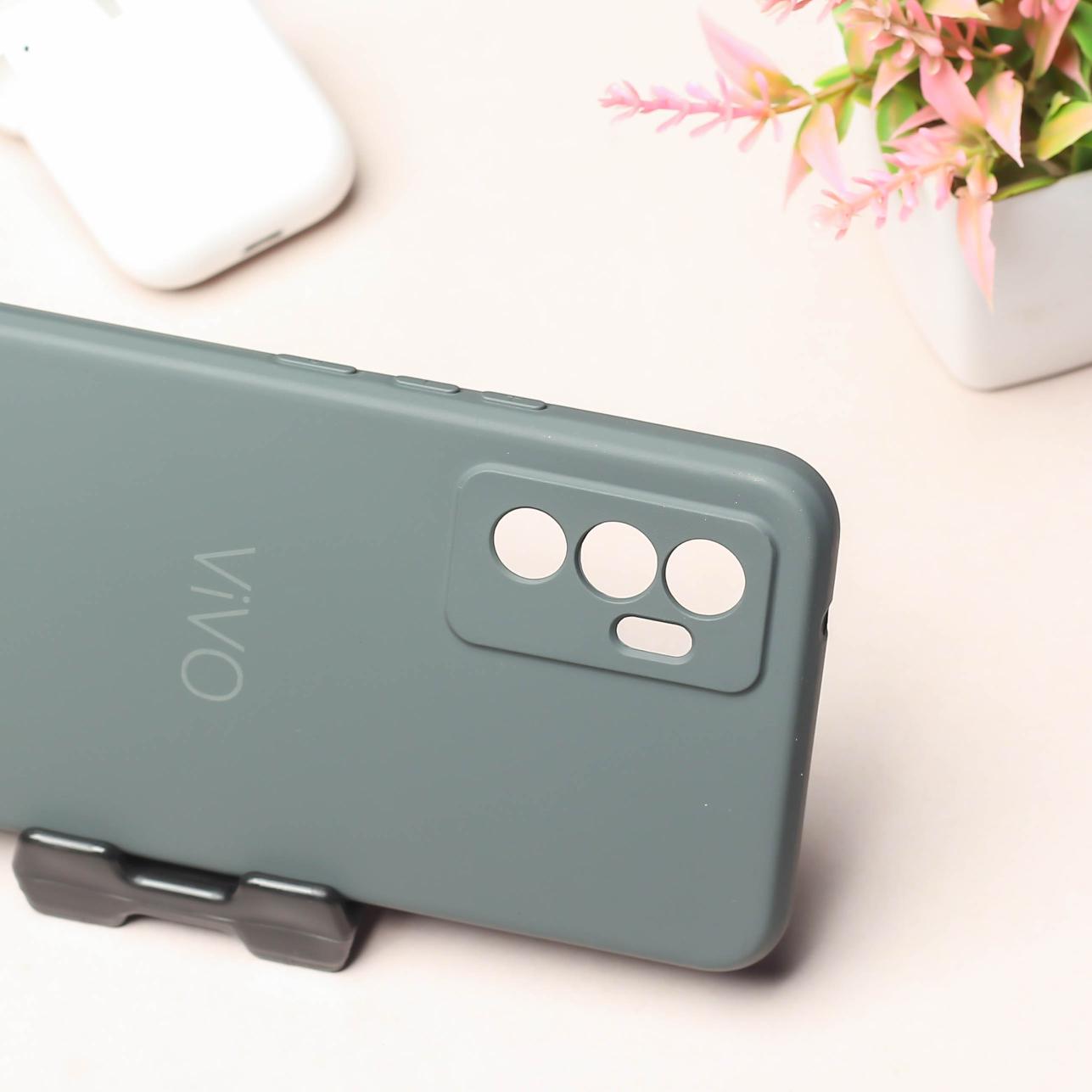 Grey Camera Original Silicone case for Vivo V23e
