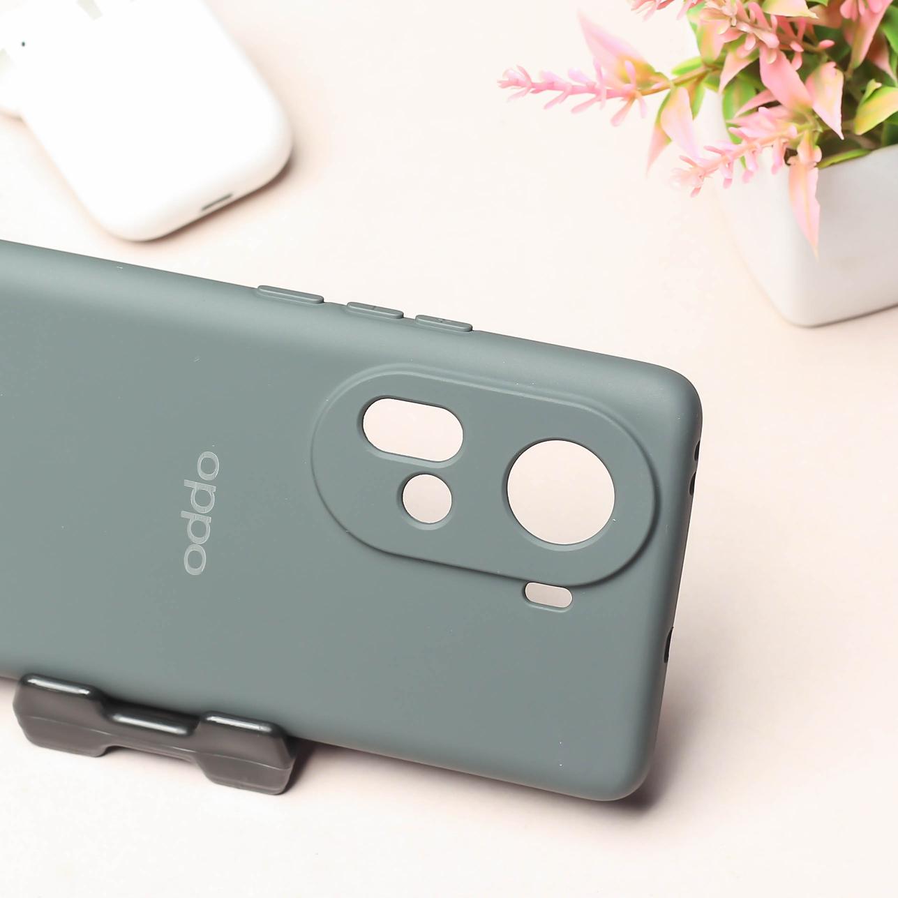 Grey Camera Original Silicone case for Oppo Reno 11