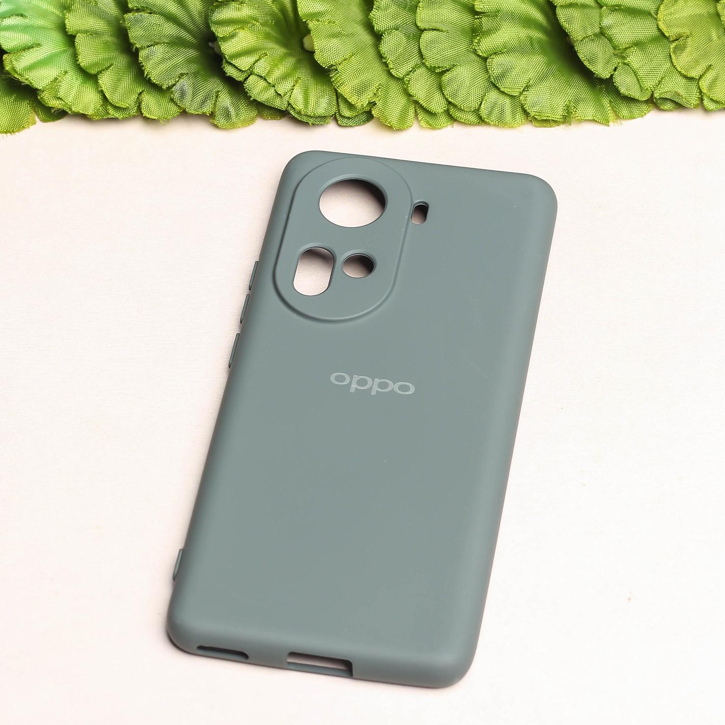 Grey Camera Original Silicone case for Oppo Reno 11