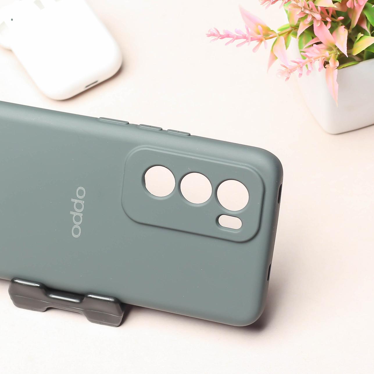Grey Camera Original Silicone case for Oppo Reno 12