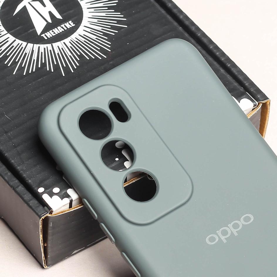 Grey Camera Original Silicone case for Oppo Reno 12
