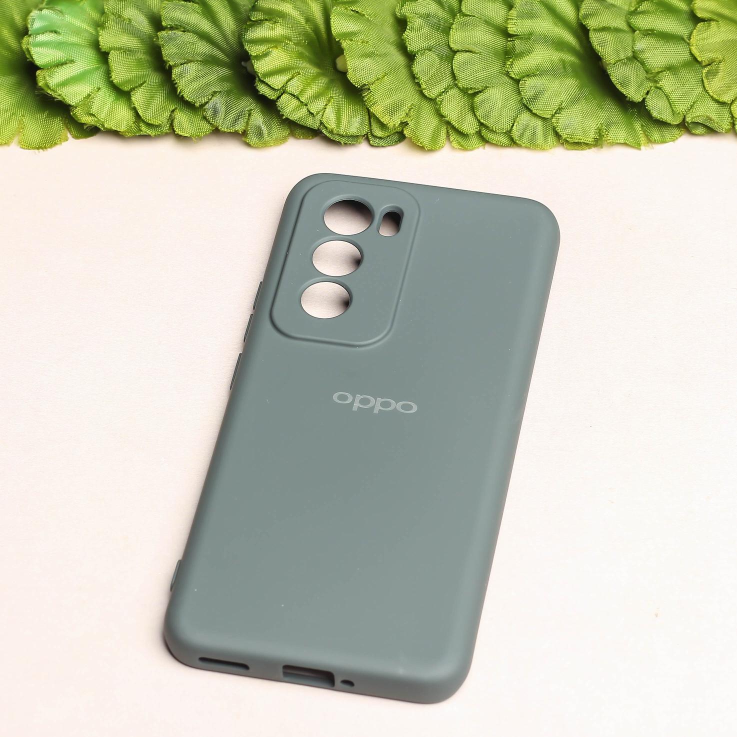 Grey Camera Original Silicone case for Oppo Reno 12