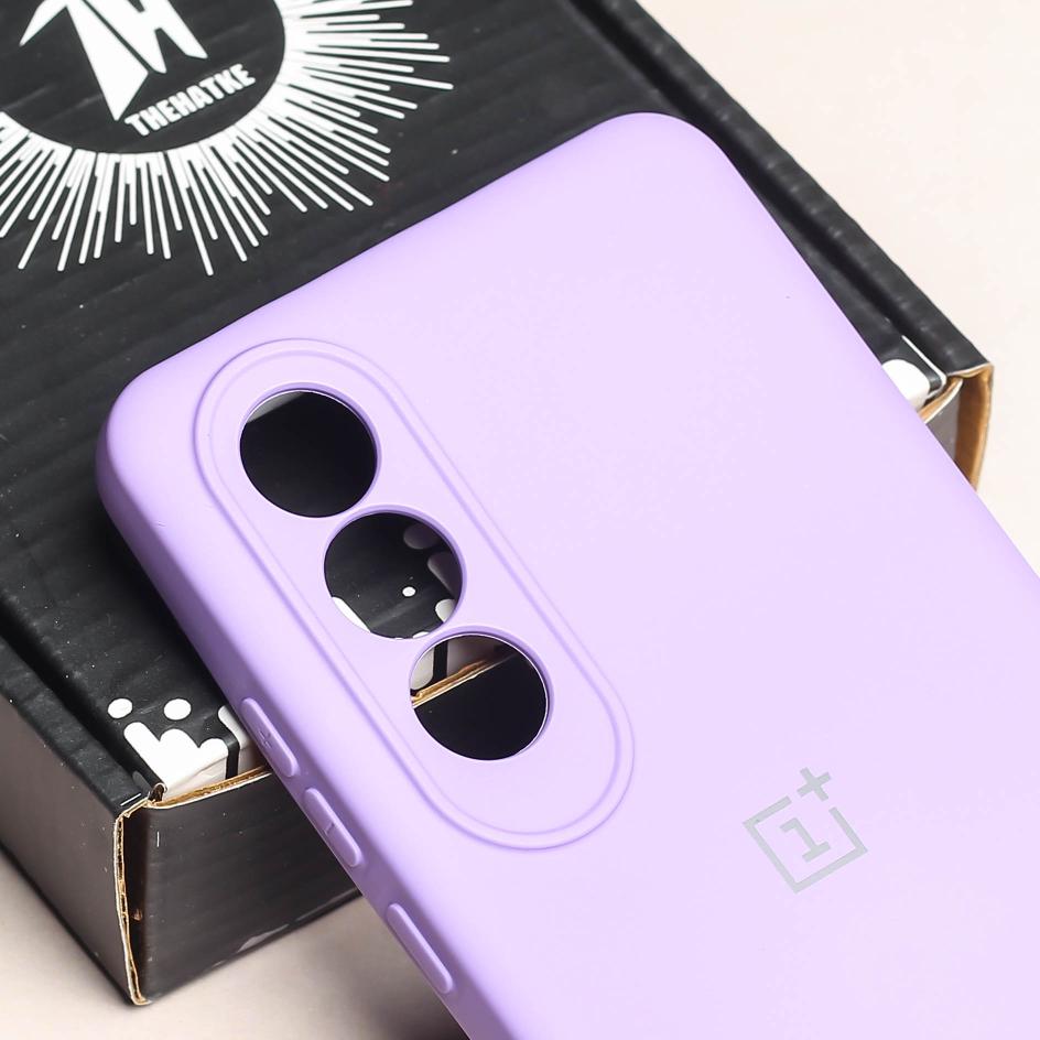 Purple Camera Original Silicone case for Oneplus Nord CE 4
