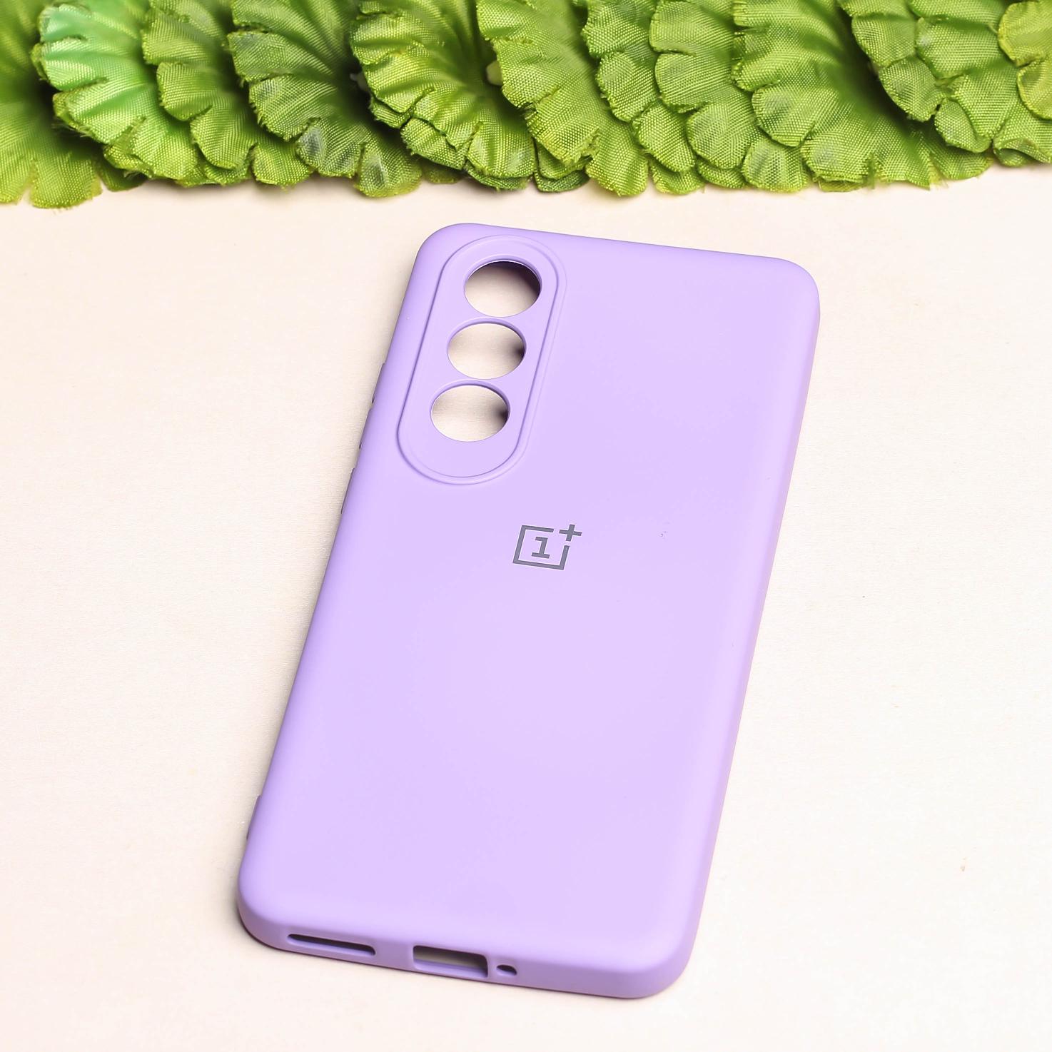 Purple Camera Original Silicone case for Oneplus Nord CE 4