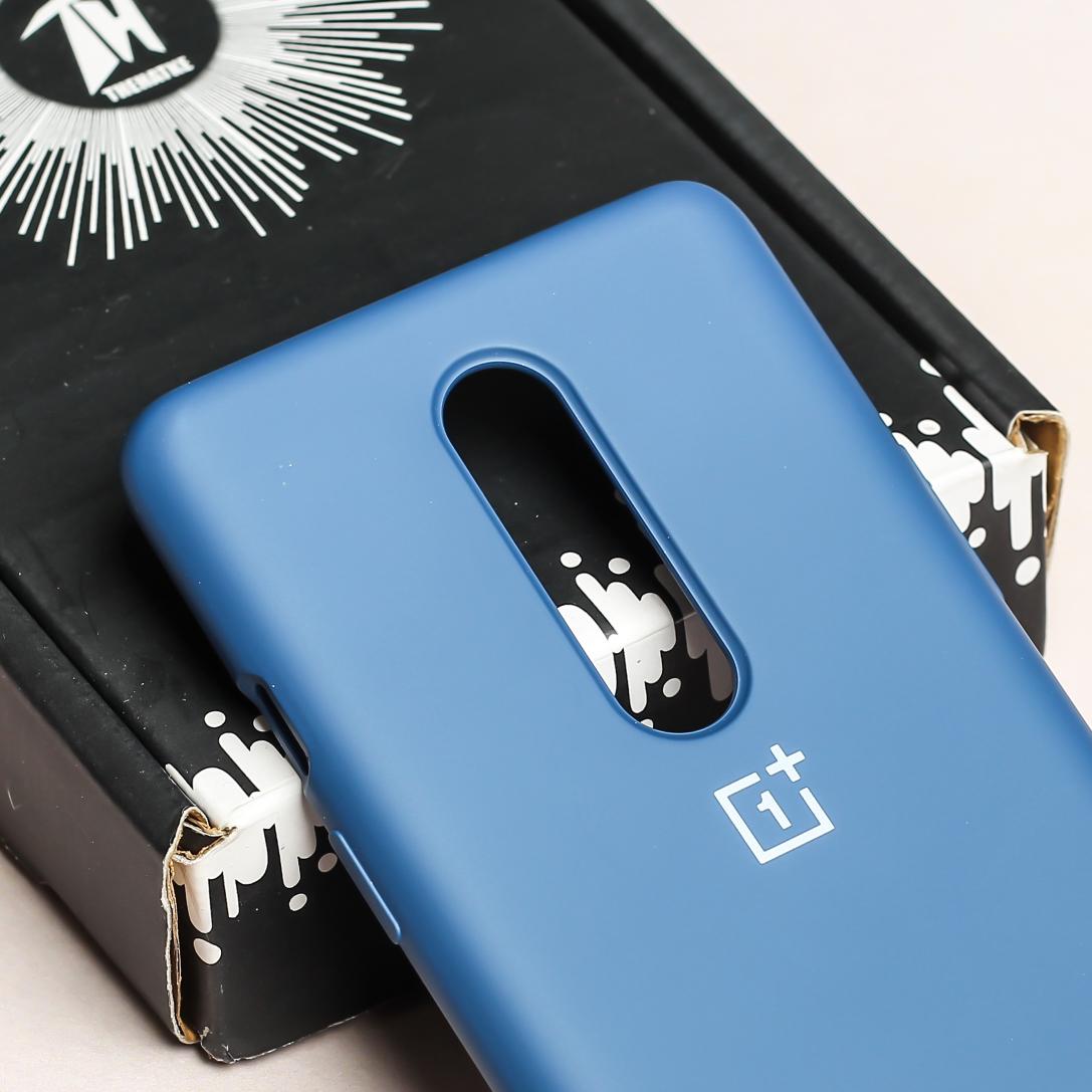 Dark Blue Original Silicone case for Oneplus 8