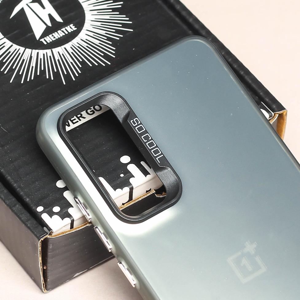 Grey Rgiem Slim Slicone Non-Yellowing Protective Case for Oneplus Nord CE 4 Lite