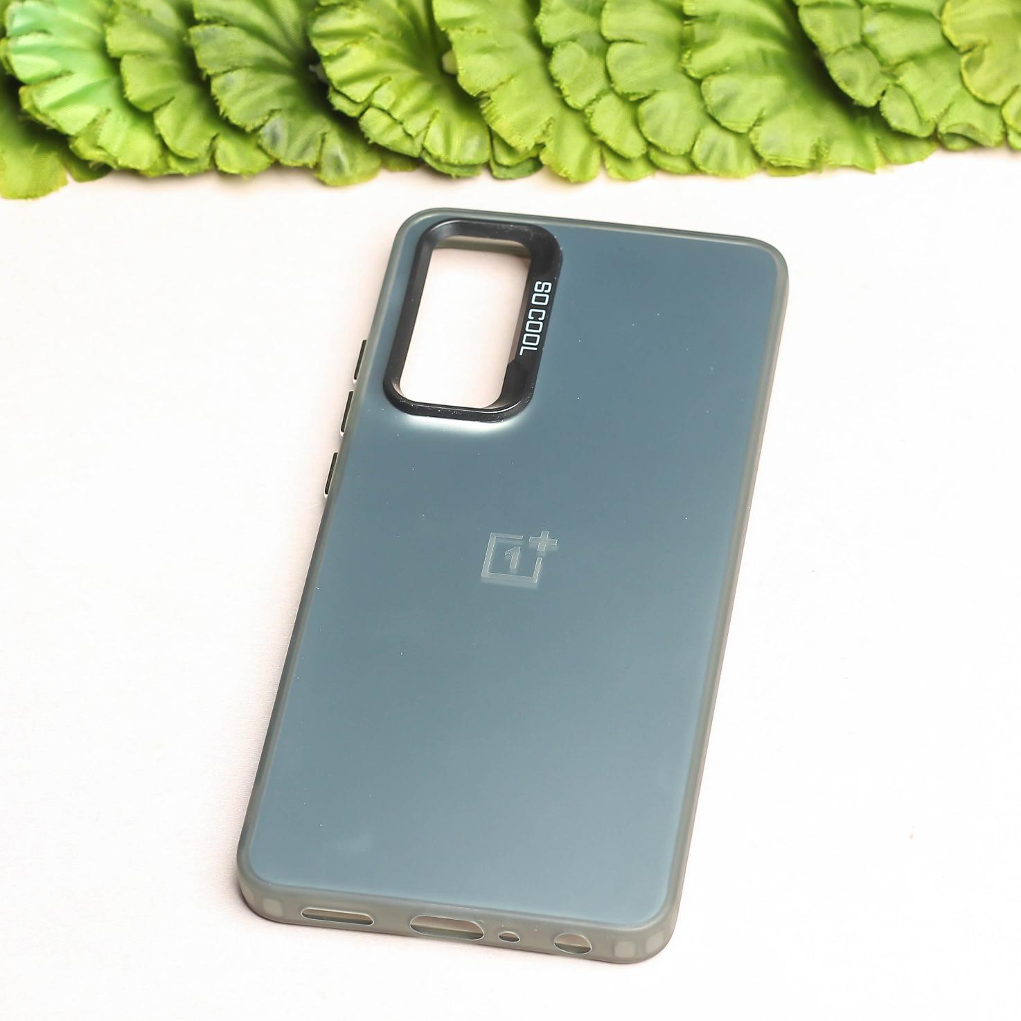 Grey Rgiem Slim Slicone Non-Yellowing Protective Case for Oneplus Nord CE 4 Lite