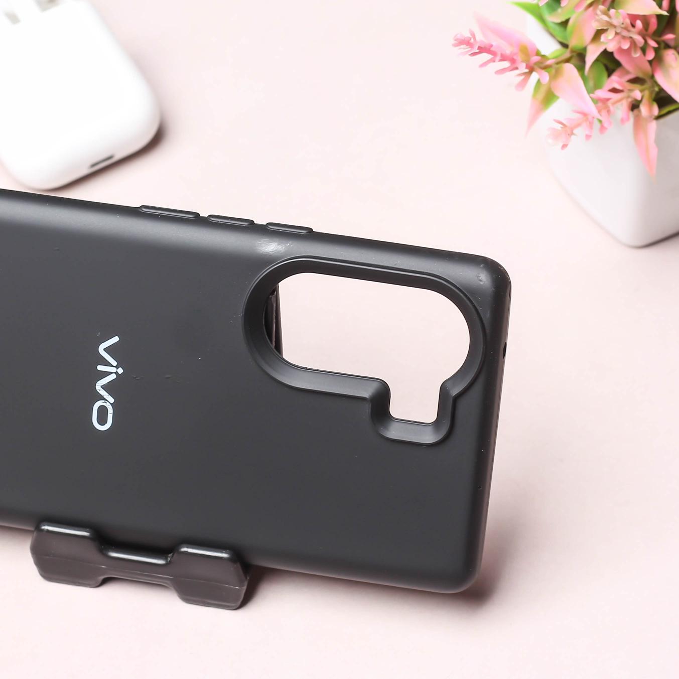 Black Original Silicone case for Vivo V29E