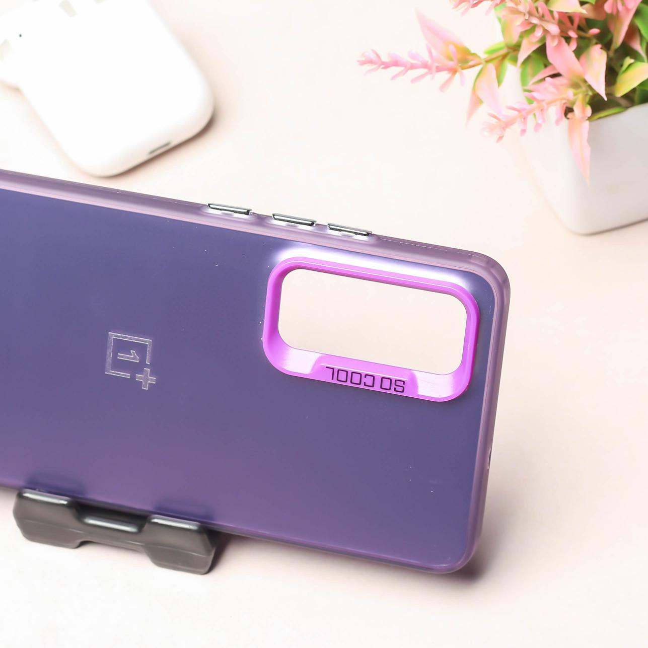 Purple Rgiem Slim Slicone Non-Yellowing Protective Case for Oneplus Nord CE 4 Lite