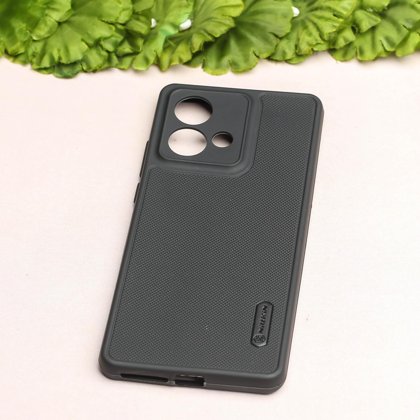 Black Niukin Silicone Case for Motorola Edge 40 Neo