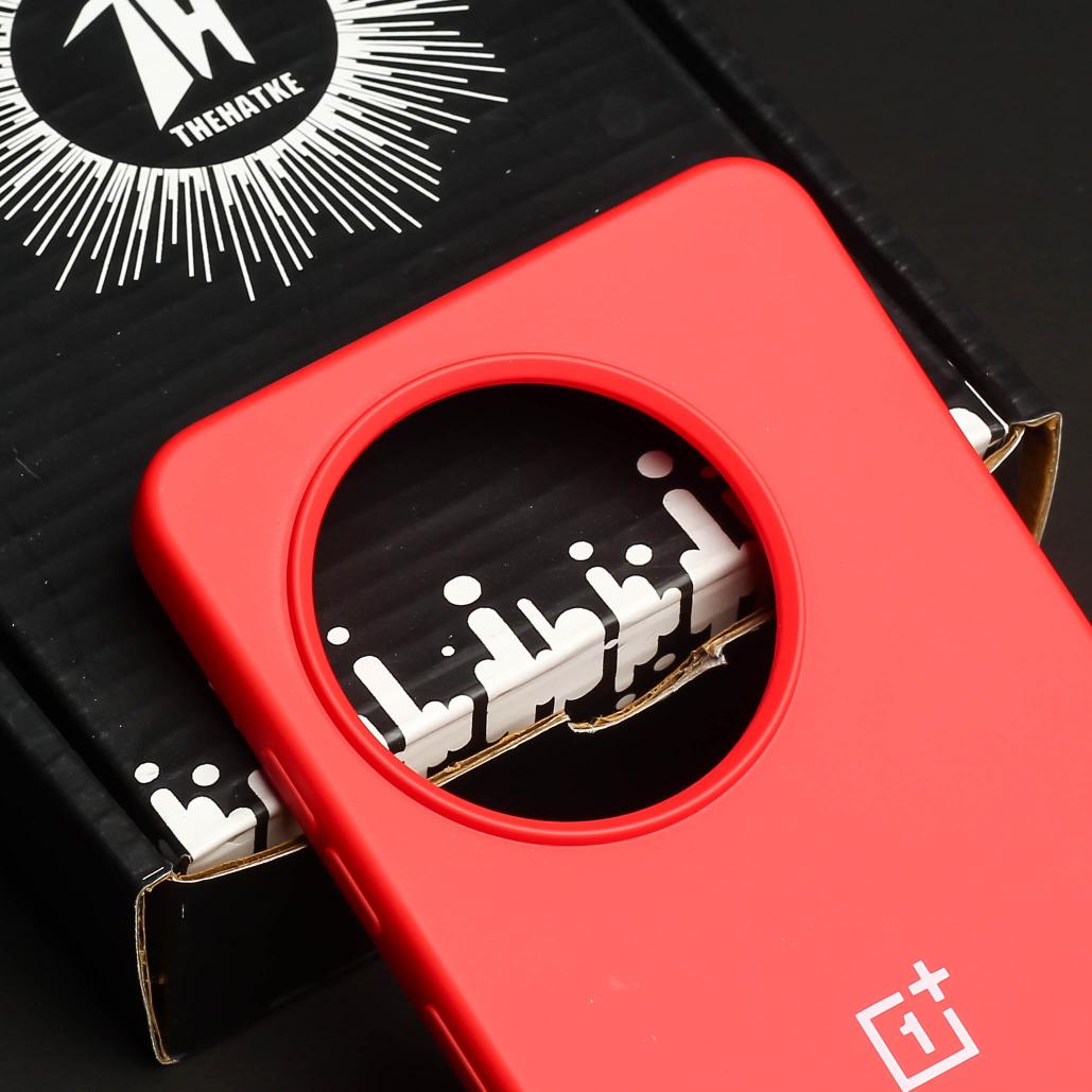 Red Original Silicone case for Oneplus 11R