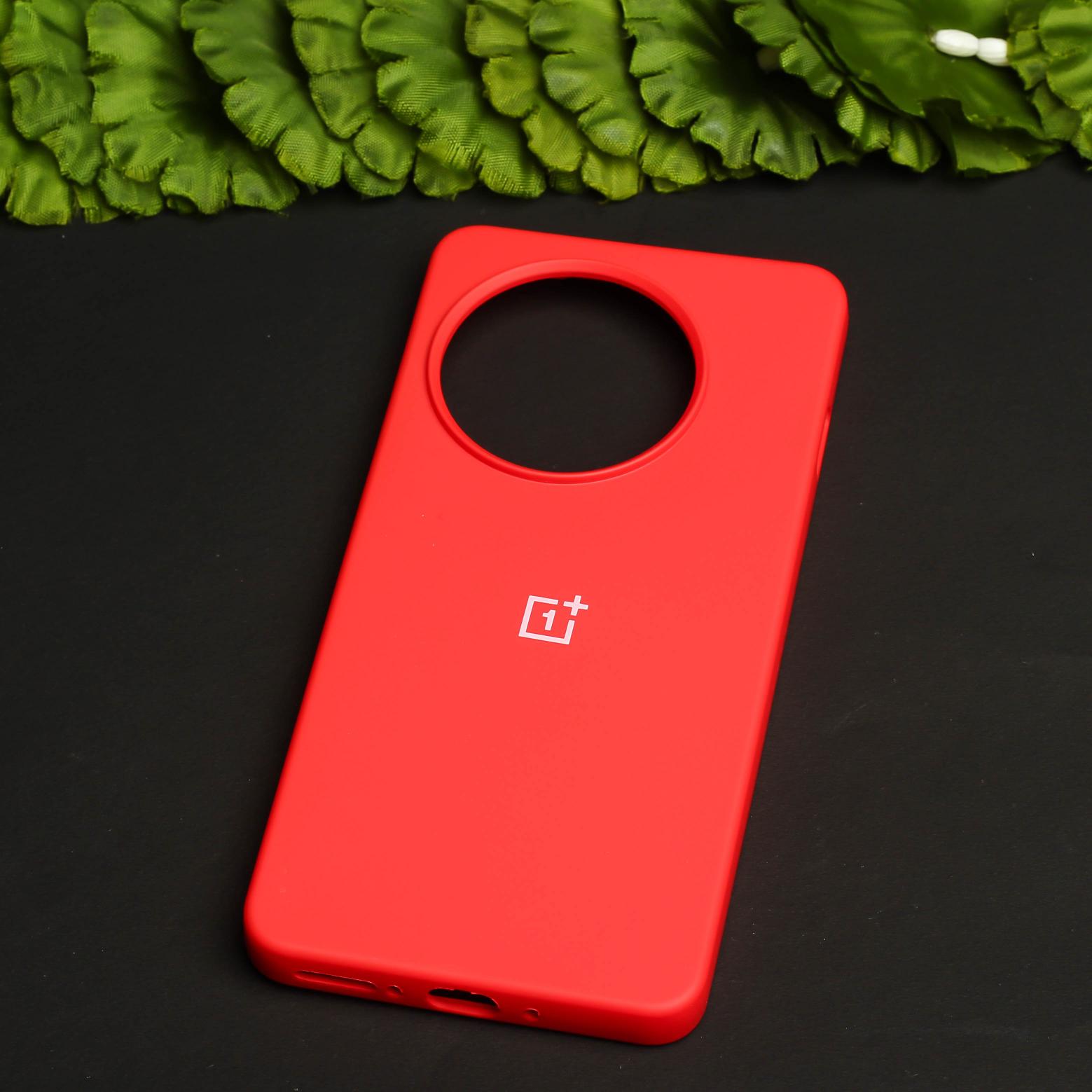 Red Original Silicone case for Oneplus 11R