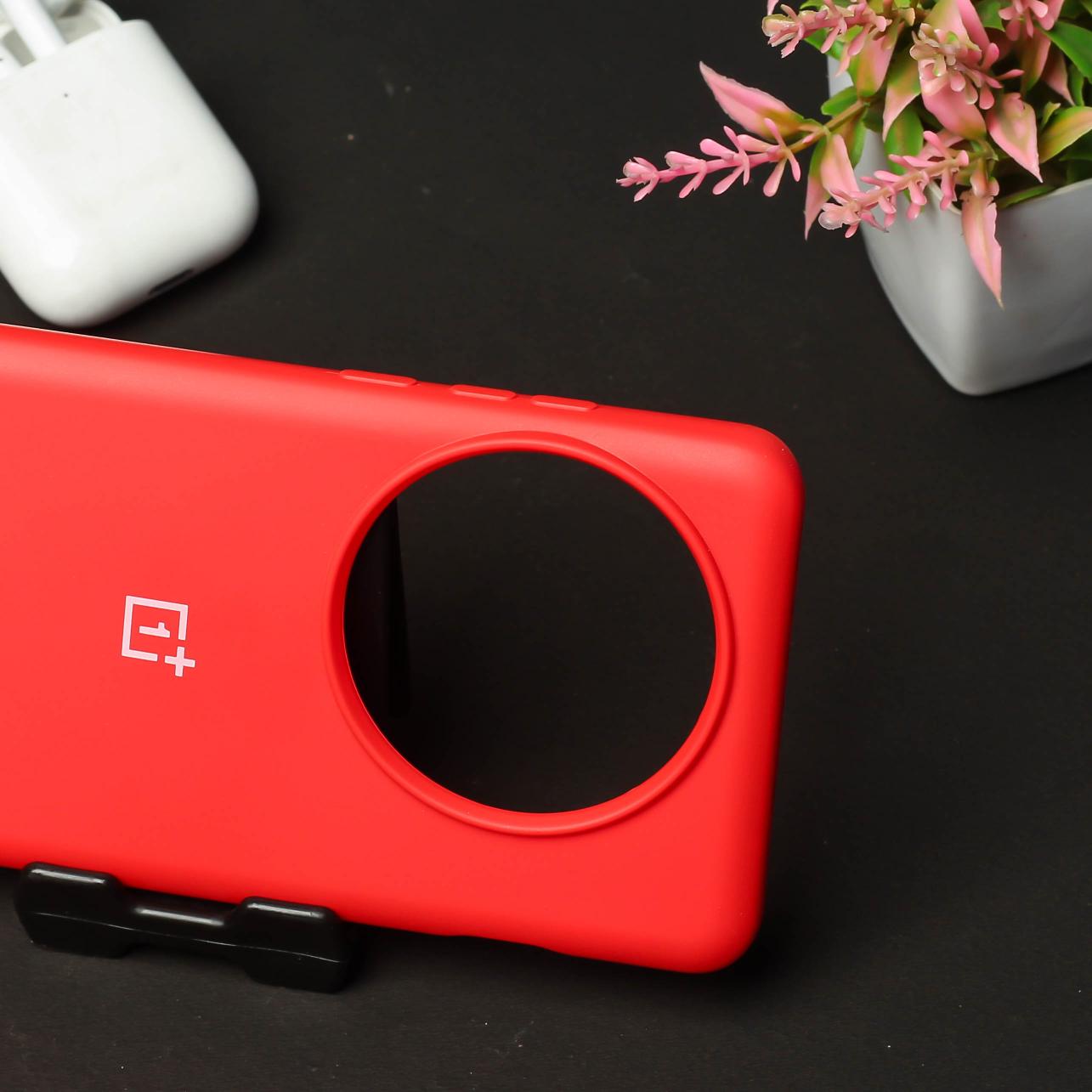Red Original Silicone case for Oneplus 13