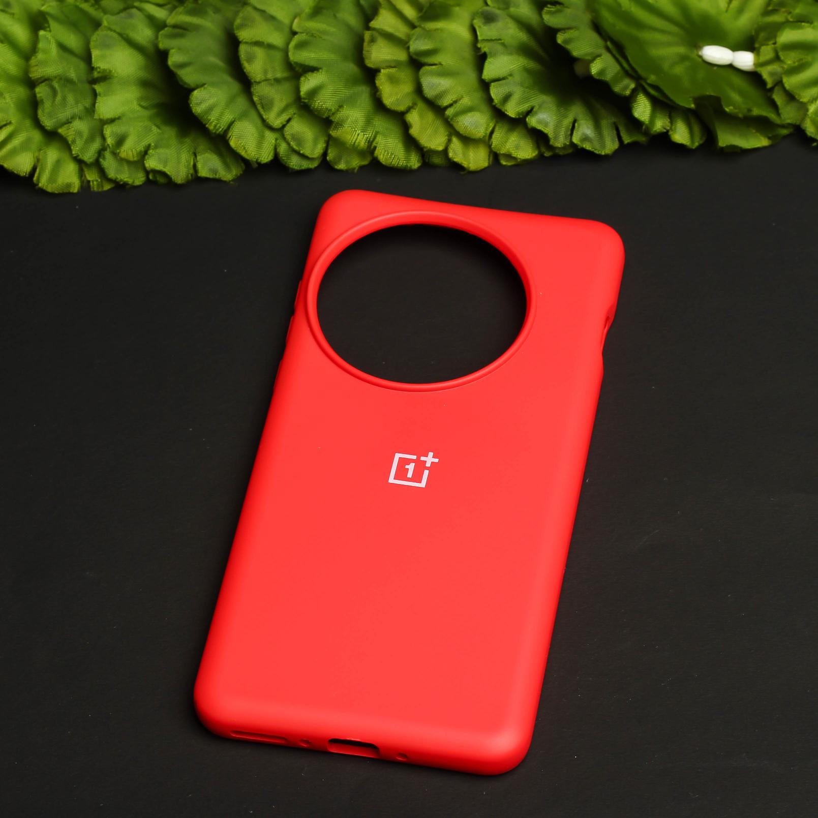 Red Original Silicone case for Oneplus 13R