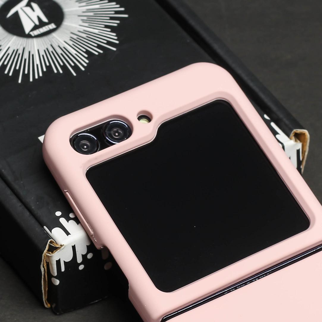 Pink Original Silicone case for Samsung Galaxy Z FLIP 5