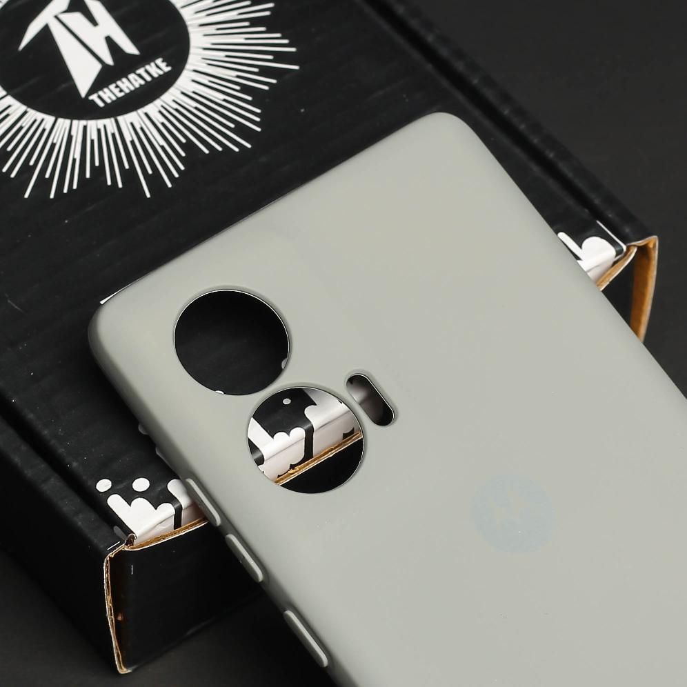 Light Brown Camera Original Silicone case for Motorola G85