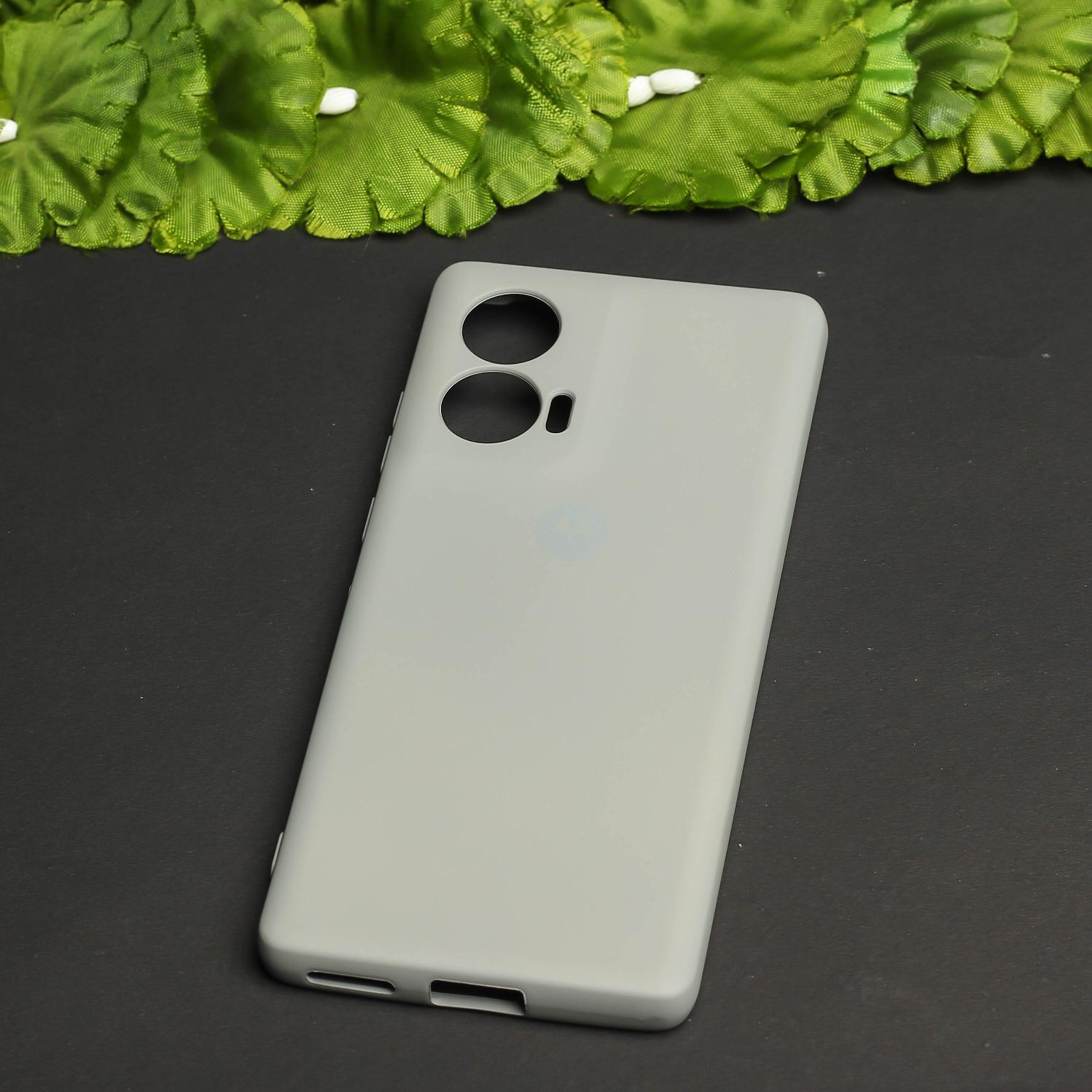 Light Brown Camera Original Silicone case for Motorola G85