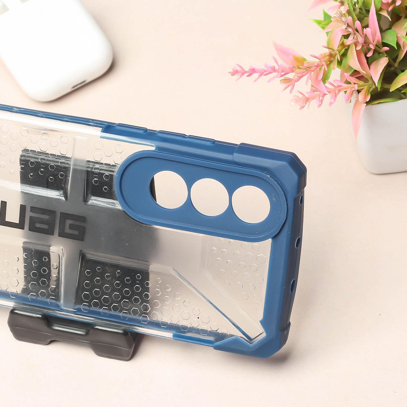 Blue UAG Transparent Case for Oneplus Nord CE 4