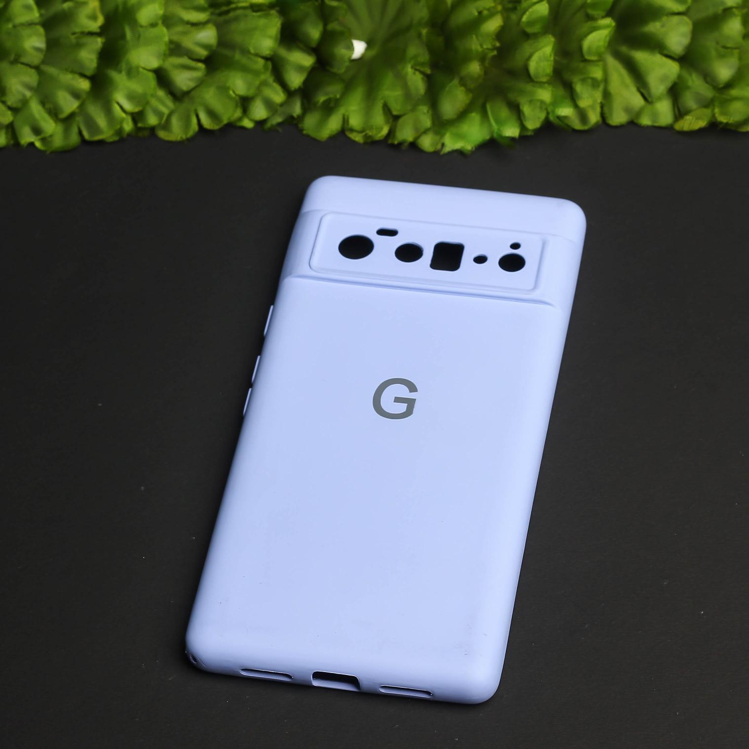 Purple Camera Original Silicone case for Google Pixel 6 Pro