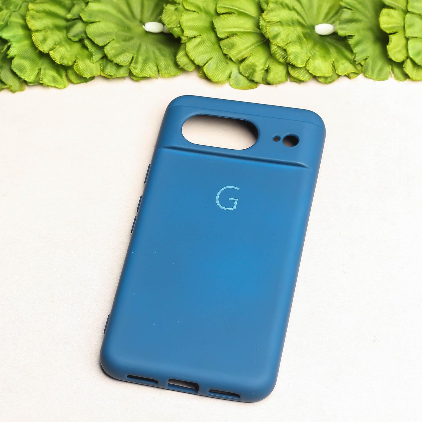 Blue Camera Original Silicone case for Google Pixel 8
