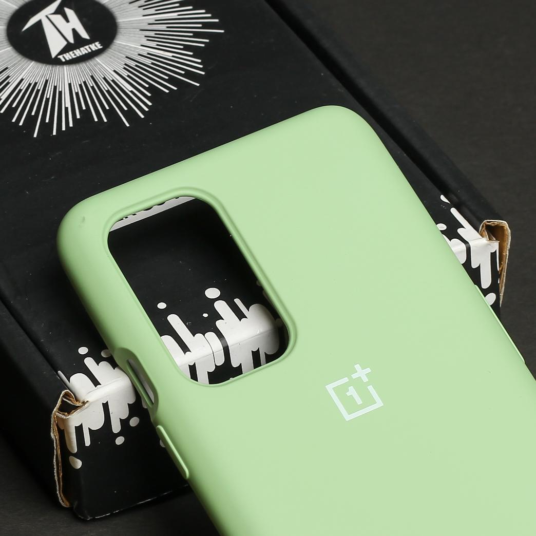 Light Green Original Silicone case for Oneplus 9