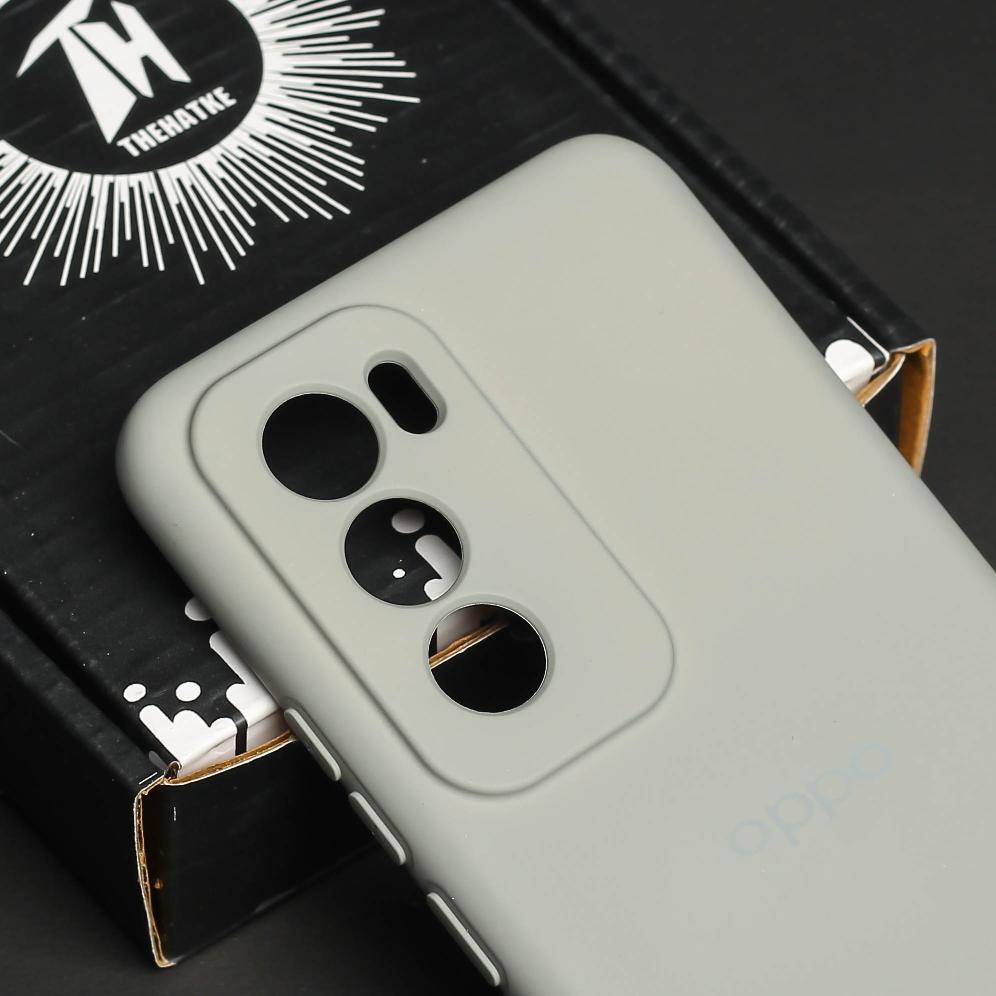 Light Brown Camera Original Silicone case for Oppo Reno 12
