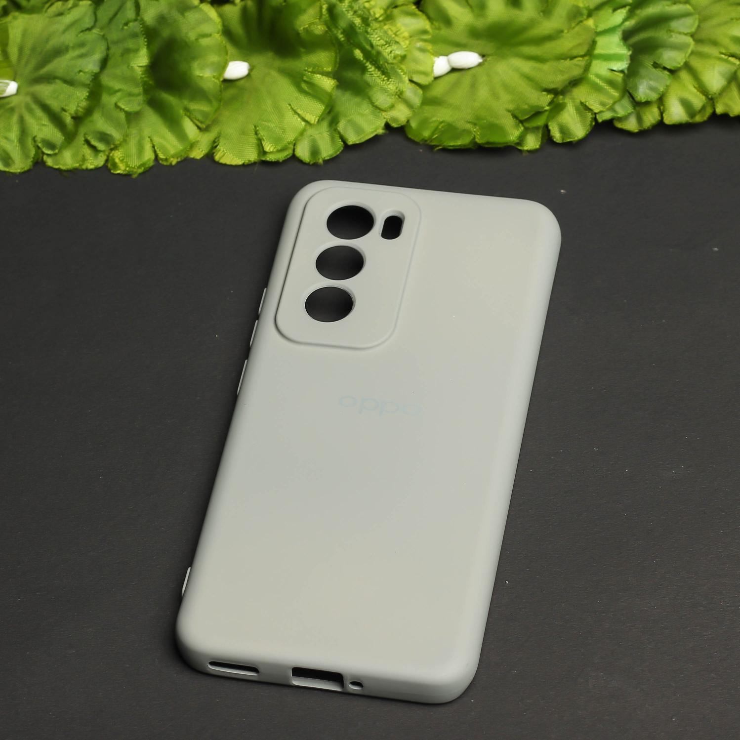 Light Brown Camera Original Silicone case for Oppo Reno 12