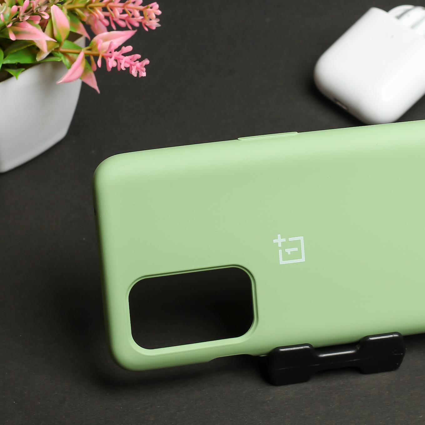 Light Green Original Silicone case for Oneplus 9