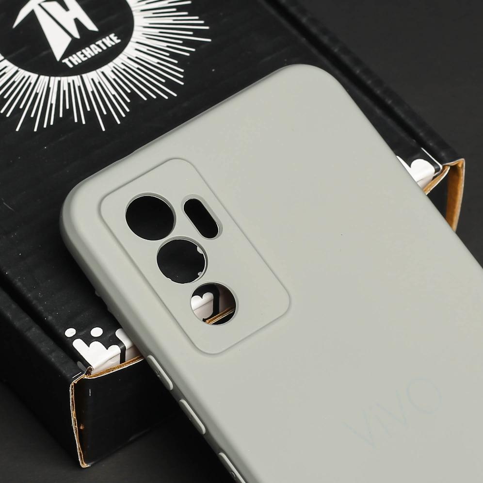 Light Brown Camera Original Silicone case for Vivo V23e