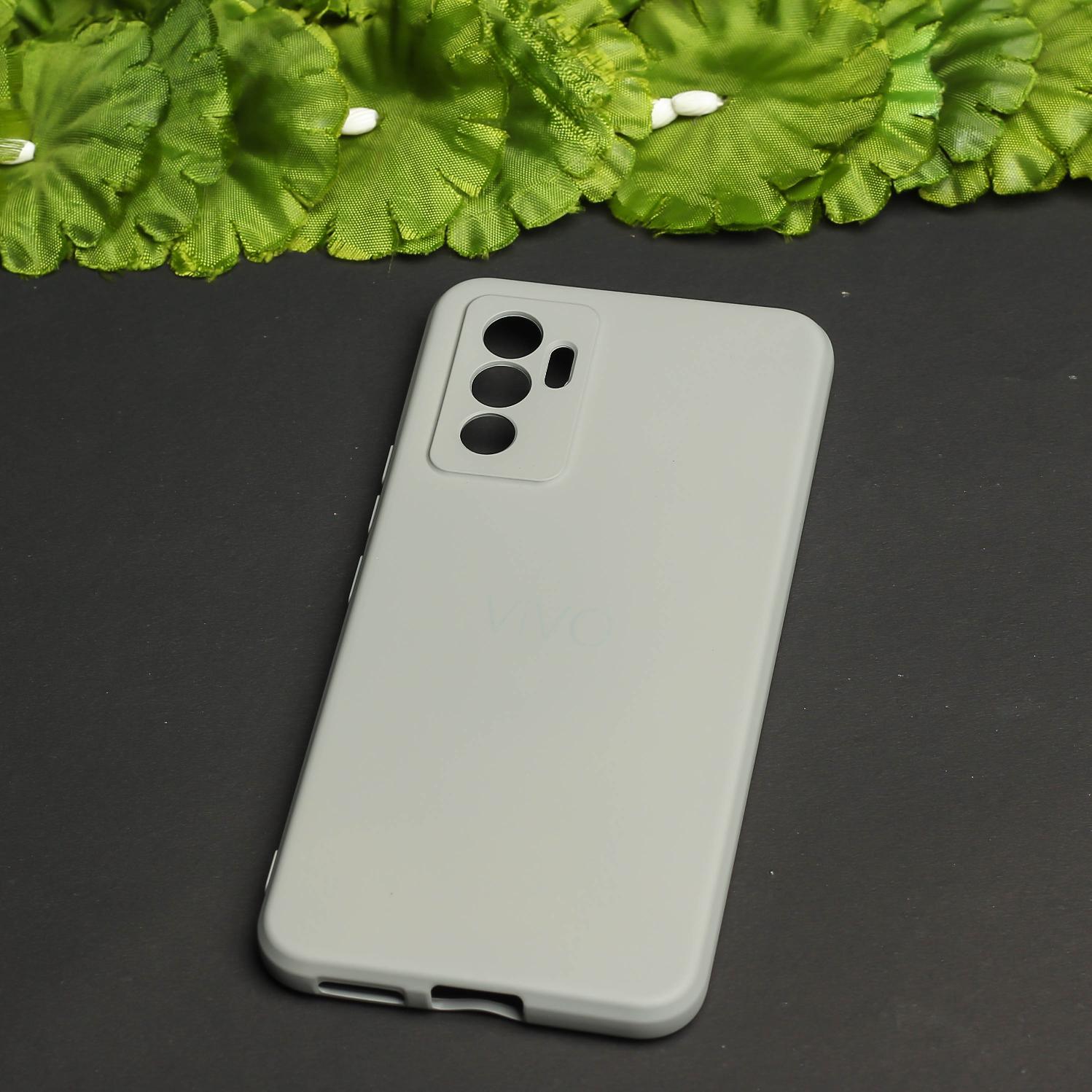 Light Brown Camera Original Silicone case for Vivo V23e