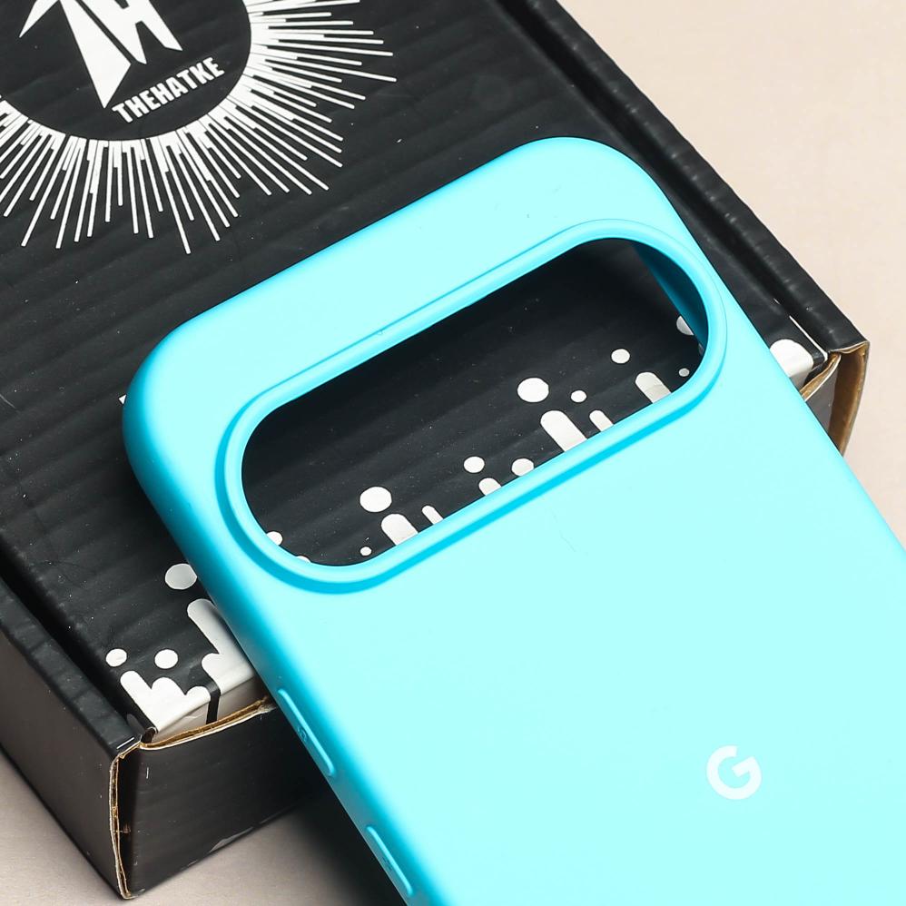 Sky Blue Original Silicone case for Google Pixel 9 Pro