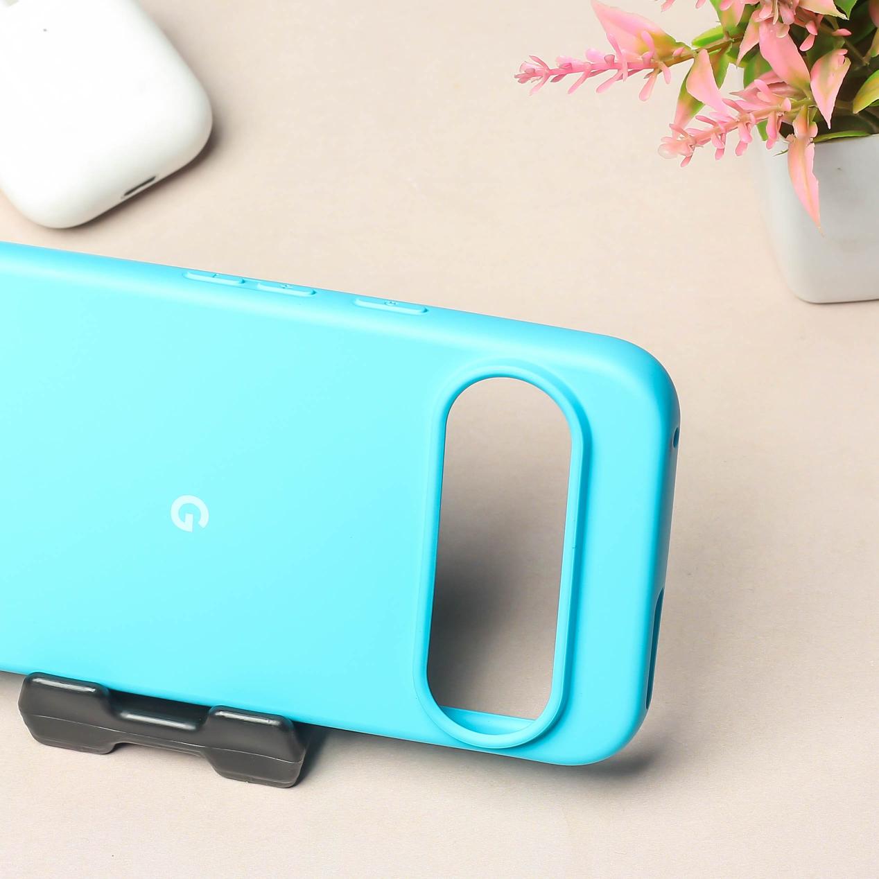 Sky Blue Original Silicone case for Google Pixel 9