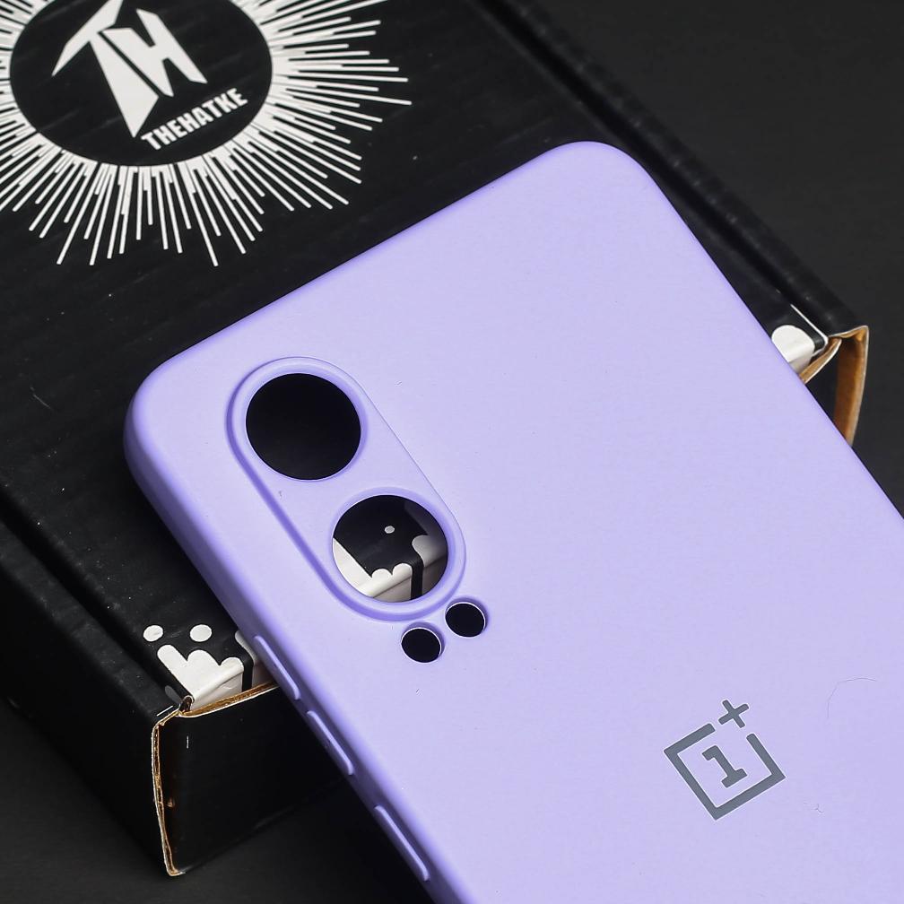 Purple Camera Original Silicone case for Oneplus Nord CE 4 Lite 5g